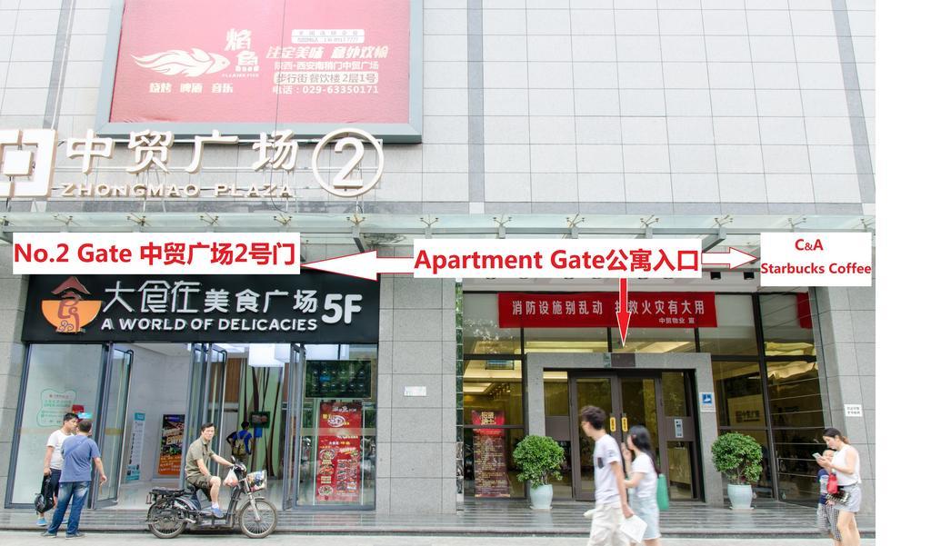 Mark And Henry Apartment Xi'An South Gate/City Wall Xi'an (Shaanxi) Exterior foto